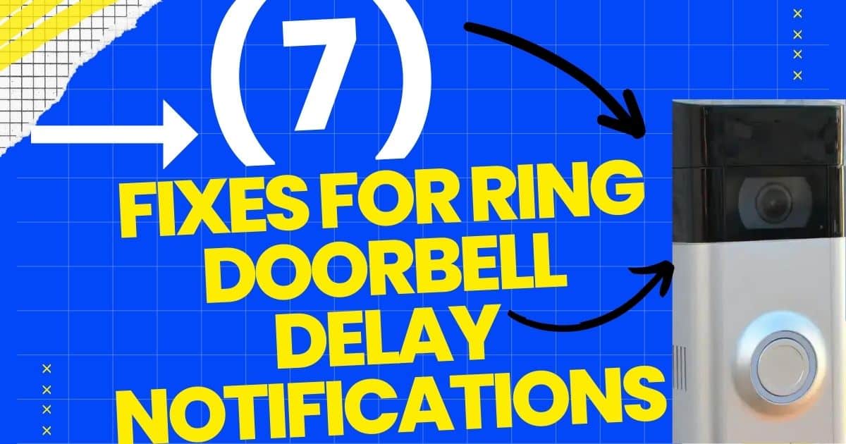 ring doorbell delay notification