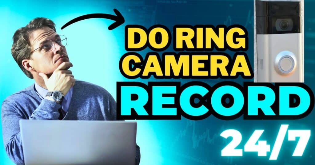 do ring camera record all the time