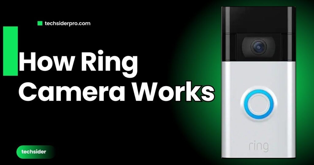 how ring camera works