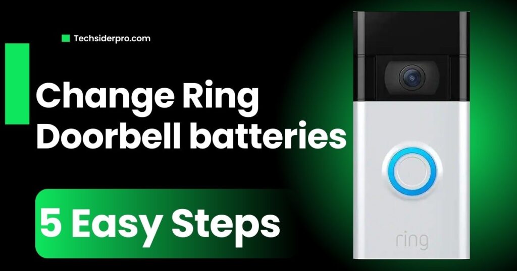 change ring doorbell battery