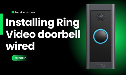 installing ring video doorbell wired