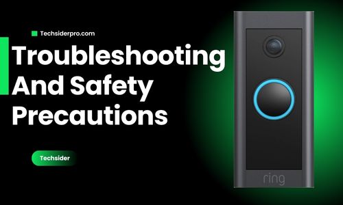 troubleshooting and safety precautions