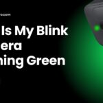 why is my blink camera flashing green