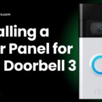 how to install a solar for ring doorbell 3